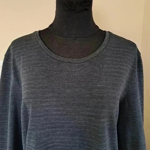 Tuff Athletics Long Sleeved Active Top Charcoal Grey Womens Size  XL - Picture 5 of 12